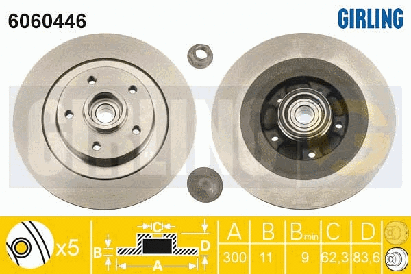 Brake Disc (6060446)