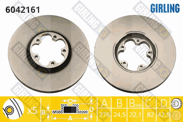 Brake Disc (6042161)