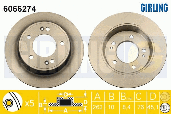 Brake Disc (6066274)