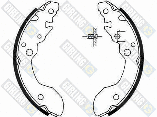 Brake Shoe Set (5186719)