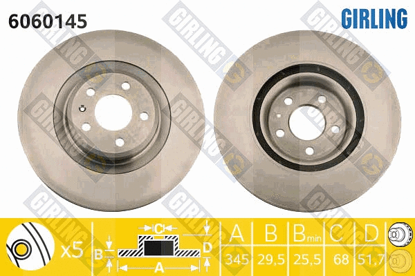 Brake Disc (6060145)