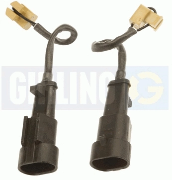 Warning Contact, brake pad wear (6334305)