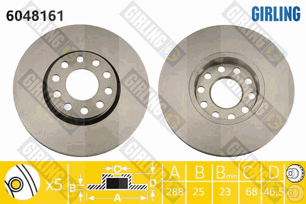 Brake Disc (6048161)