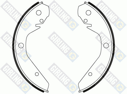 Brake Shoe Set (5180269)