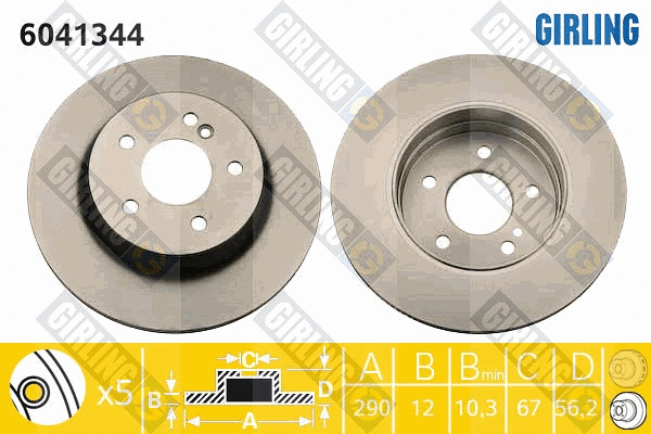 Brake Disc (6041344)