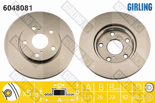 Brake Disc (6048081)