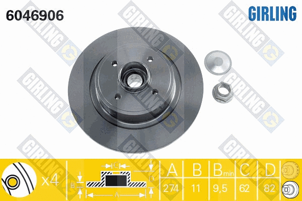 Brake Disc (6046906)