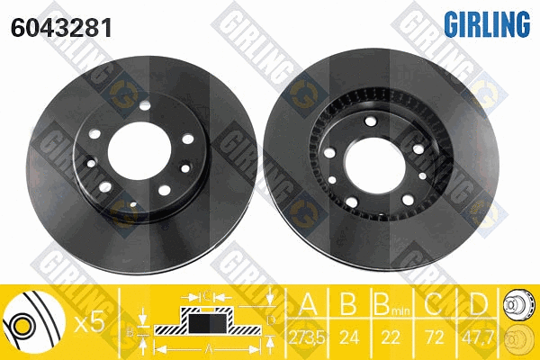 Brake Disc (6043281)