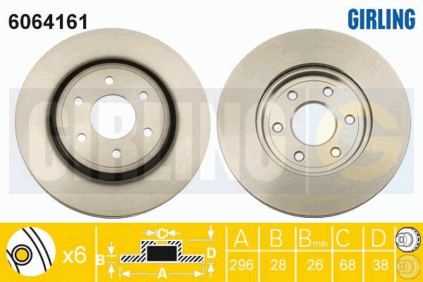 Brake Disc (6064161)