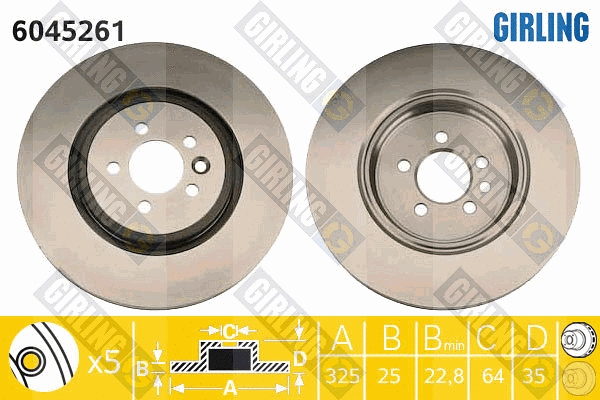 Brake Disc (6045261)