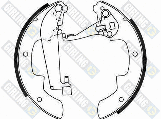 Brake Shoe Set (5162162)
