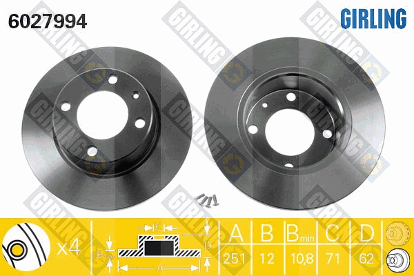 Brake Disc (6027994)