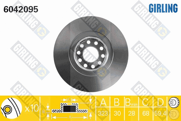 Brake Disc (6042095)