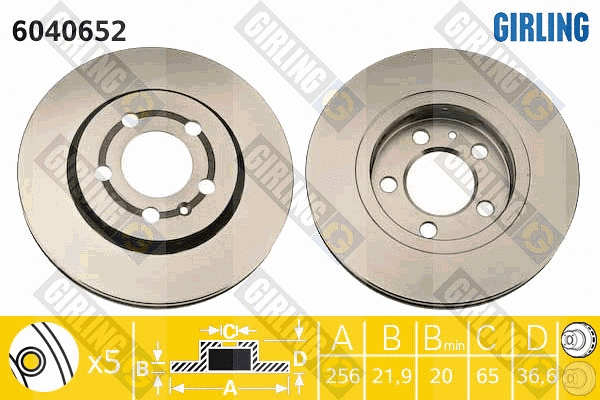 Brake Disc (6040652)