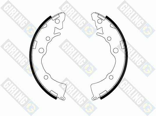 Brake Shoe Set (5188129)