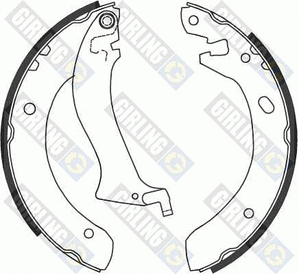 Brake Shoe Set (5186331)