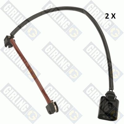 Warning Contact, brake pad wear (6335702)