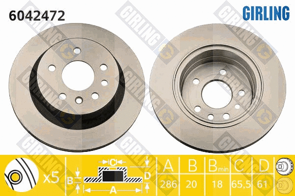 Brake Disc (6042472)