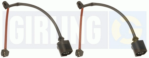Warning Contact, brake pad wear (6334802)