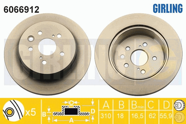 Brake Disc (6066912)