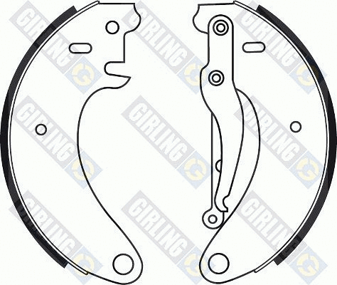 Brake Shoe Set (5180509)