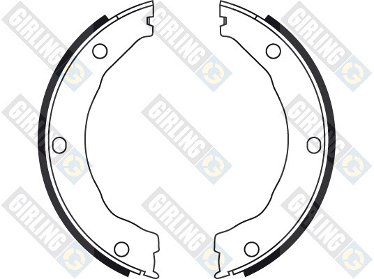 Brake Shoe Set, parking brake