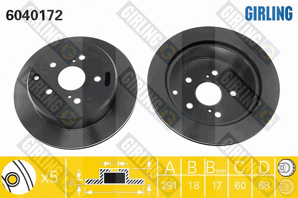 Brake Disc (6040172)
