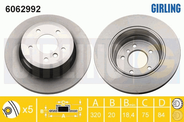 Brake Disc (6062992)