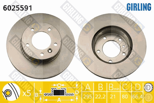 Brake Disc (6025591)