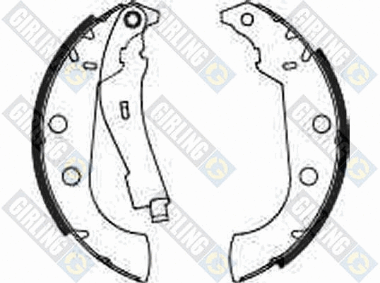 Brake Shoe Set (5182723)
