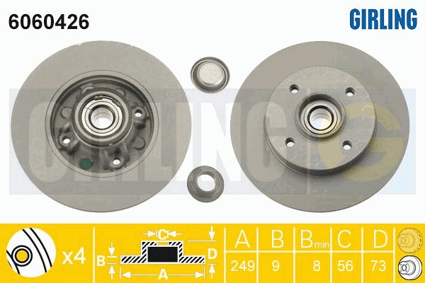 Brake Disc (6060426)