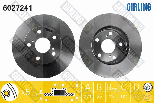 Brake Disc (6027241)