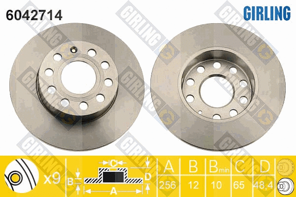 Brake Disc (6042714)