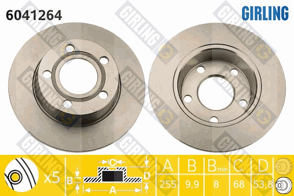 Brake Disc (6041264)