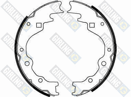 Brake Shoe Set (5185239)