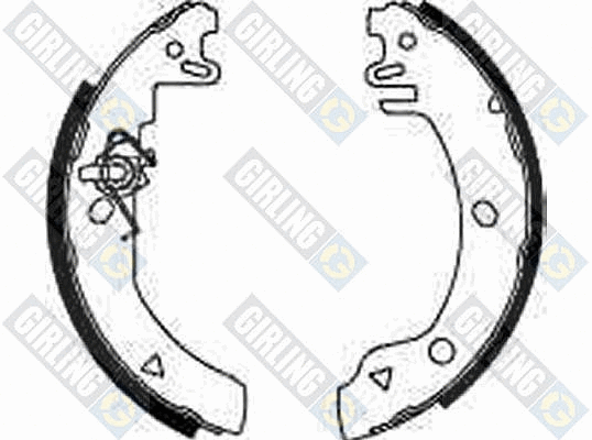 Brake Shoe Set (5182803)