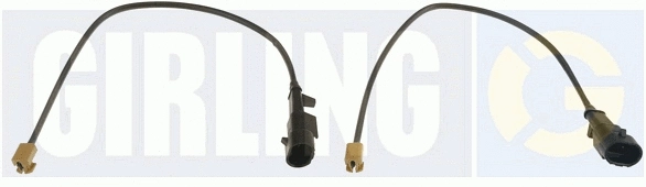 Warning Contact, brake pad wear (6334405)