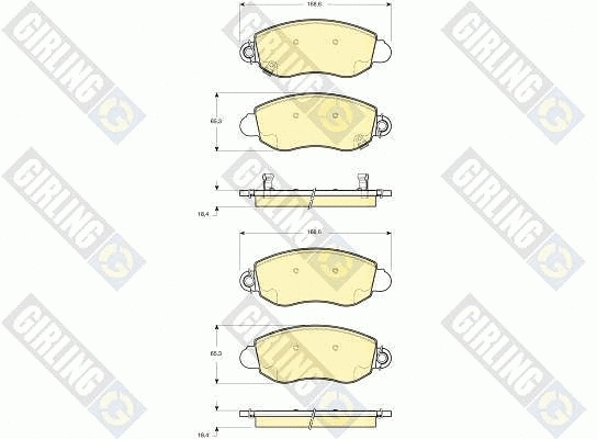 Brake Kit, disc brake (6411794)