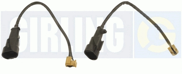 Warning Contact, brake pad wear (6334502)