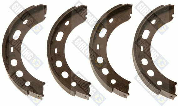 Brake Shoe Set, parking brake (5187069)