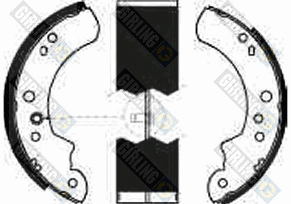 Brake Shoe Set (5162221)