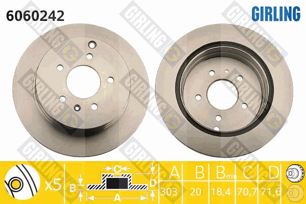 Brake Disc (6060242)