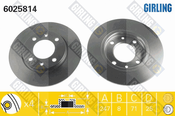 Brake Disc (6025814)