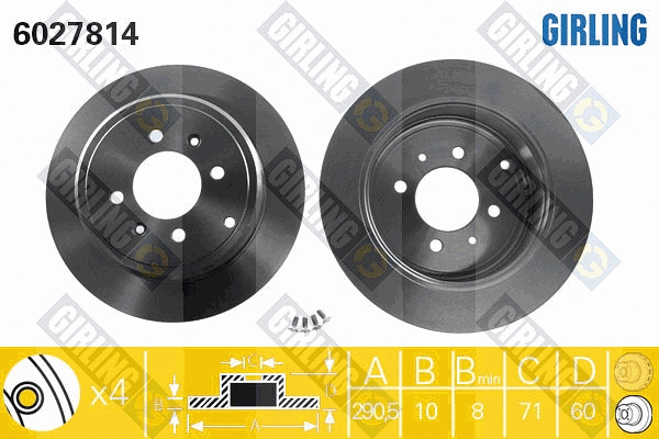 Brake Disc (6027814)