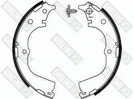 Brake Shoe Set (5185939)