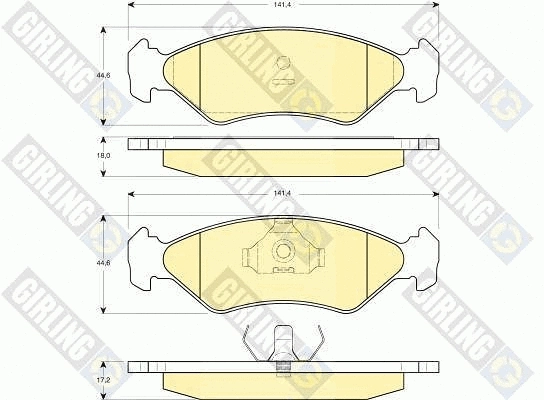 Brake Kit, disc brake (6410302)