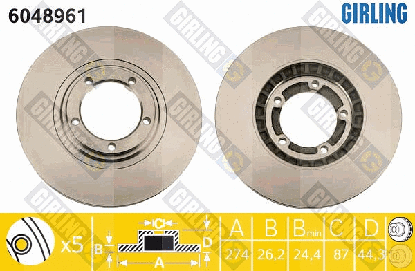 Brake Disc (6048961)
