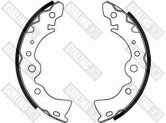 Brake Shoe Set (5182469)