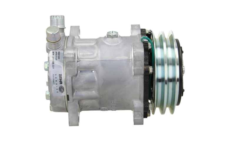 Compressor, air conditioning