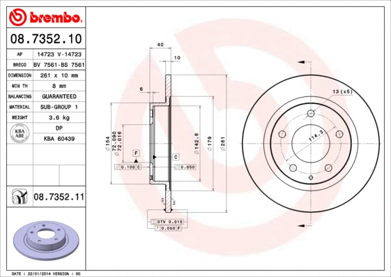 Brake Disc (14723)